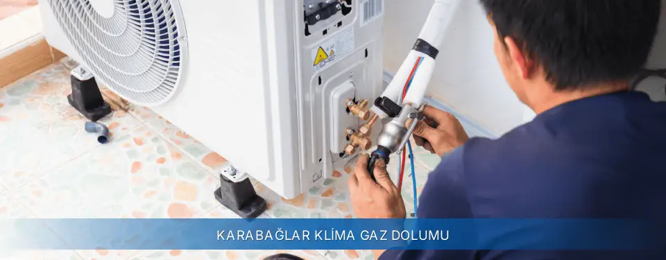 Karabağlar İlçemi Sigma Klima Gaz Dolumu